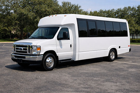 18-passenger minibus available for charter in Saline, MI